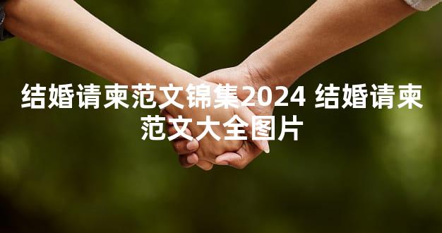 结婚请柬范文锦集2024 结婚请柬范文大全图片